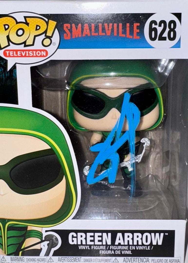 Justin Hartley Signed Funko Pop #628 "Green Arrow" (Smallville) - Beckett COA